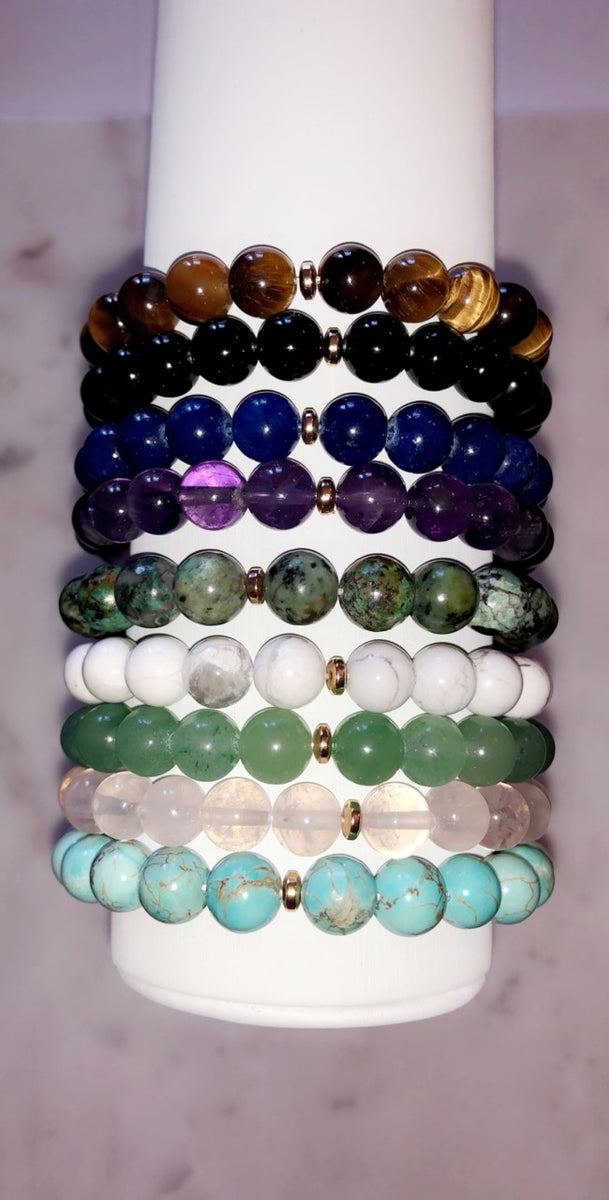 7 Chakra Healing Gemstone Bracelet by Azenway - Shop Now