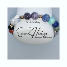 Load image into Gallery viewer, “All Chakras Aligned” Signature SeVIIn Chakra Bracelet