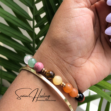 Load image into Gallery viewer, “All Chakras Aligned” Signature SeVIIn Chakra Bracelet